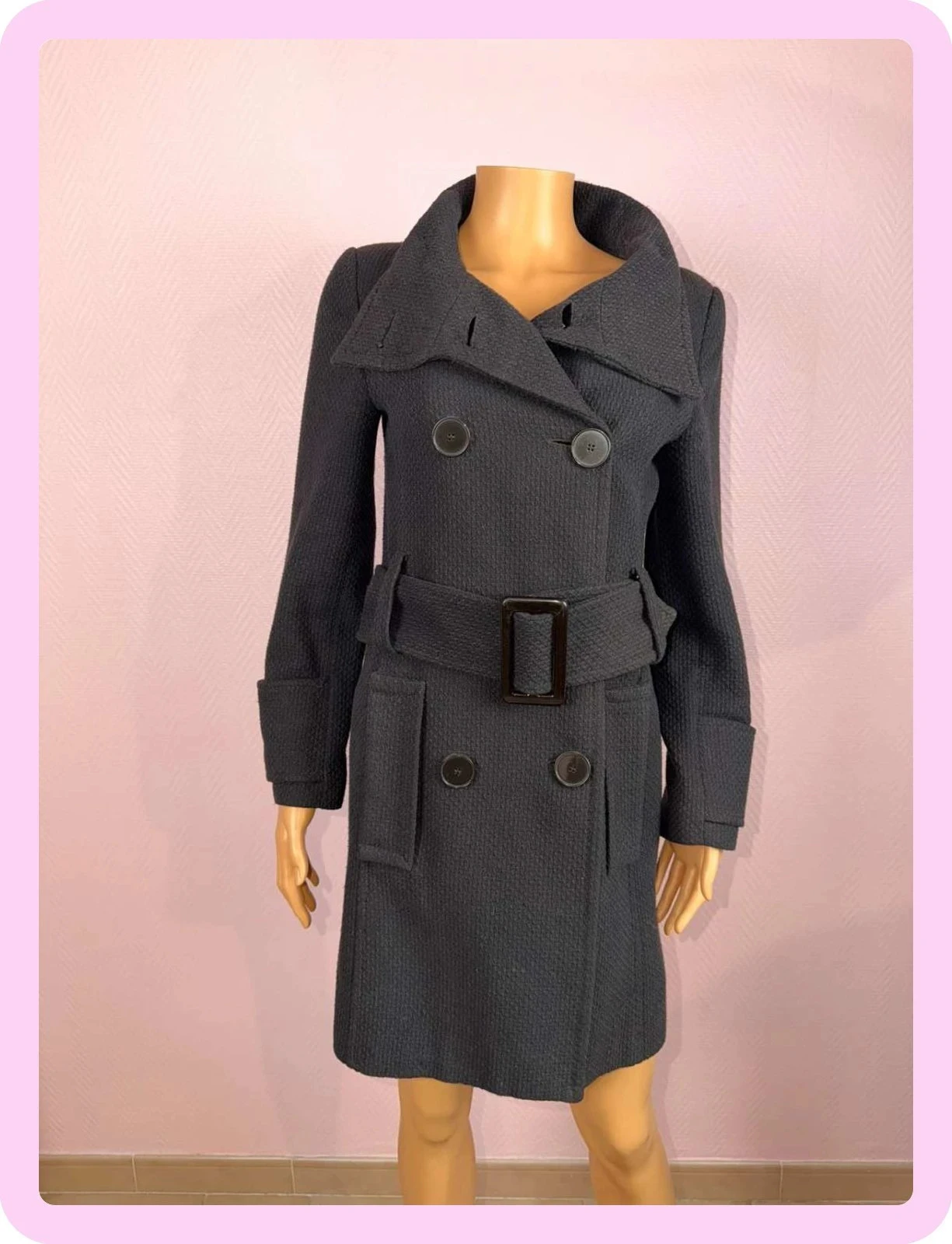Zara women's coat clean size m super condition – photo 3
